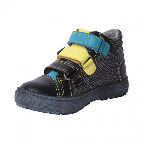 Обувки за момче с акценти в синьо и жълто Tuc Tuc 1795 2