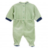 Гащеризон с дълъг ръкав и весела картинка за бебе момче, зелен Chicco 180018 4