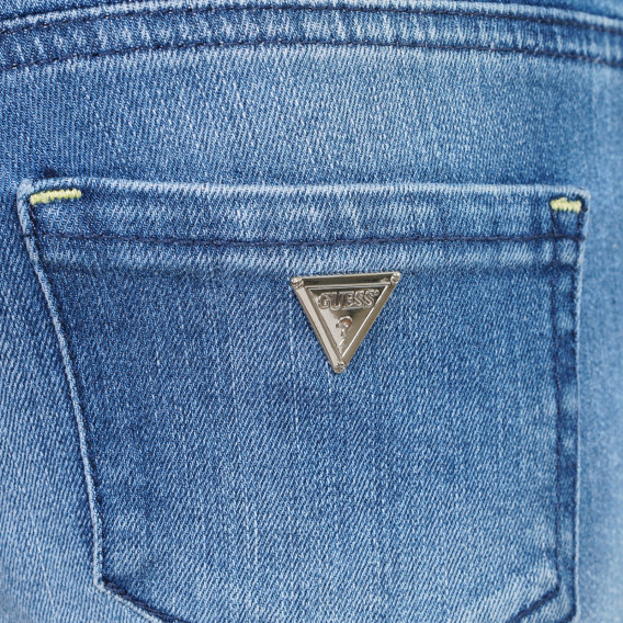 Вталени дънки с брандирано лого за момиче Guess 180452 3