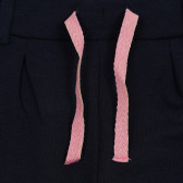 Комплект блуза с дълъг ръкав и панталон в розово и синьо за момиче Name it 180469 4