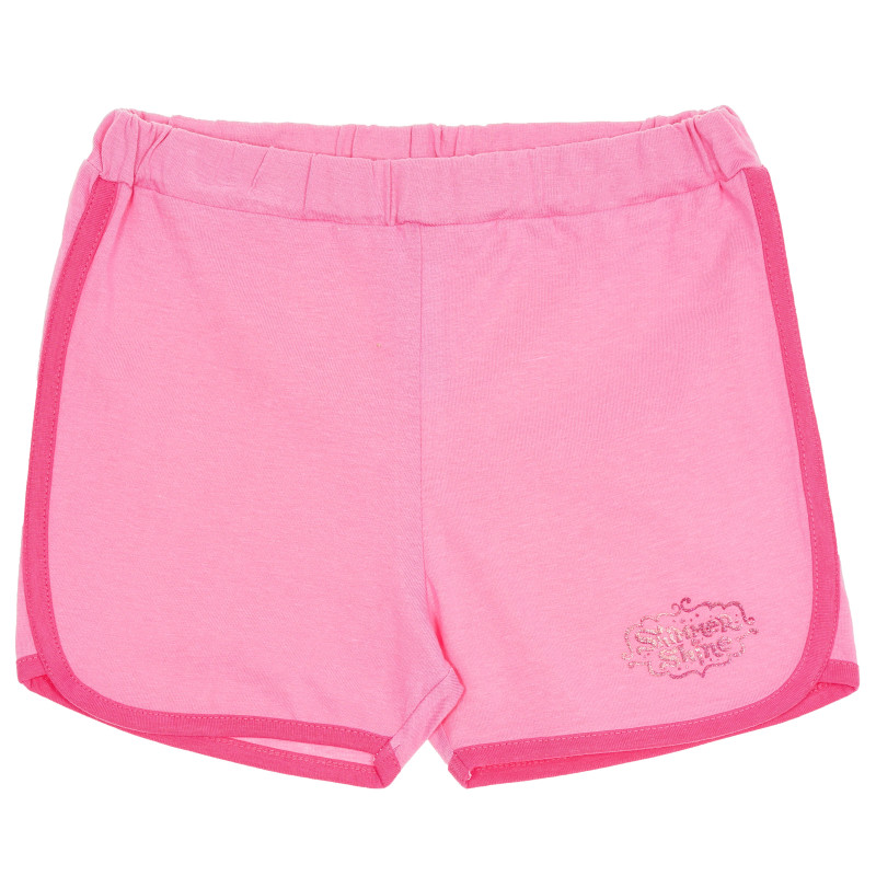 Памучни панталони за бебе за момиче розови  180499