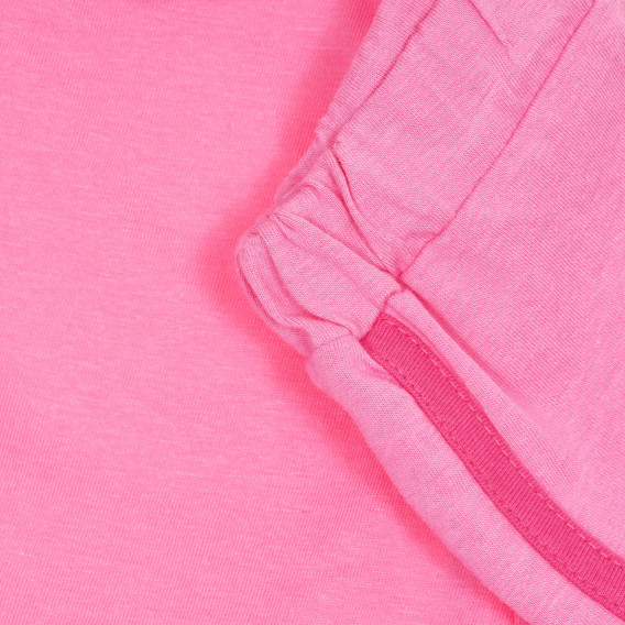Памучни панталони за бебе за момиче розови Disney 180501 3