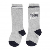 Комплект от 3 броя 3/4 чорапи за момче, многоцветни Chicco 180554 3