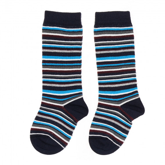 Комплект от 3 броя 3/4 чорапи за момче, многоцветни Chicco 180555 4