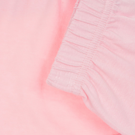 Памучни панталони за бебе за момиче розови Disney 180698 5
