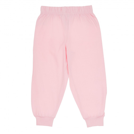 Памучни панталони за бебе за момиче розови Disney 180699 7