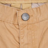 Къс памучен панталон за момче кафяв s.Oliver 180792 2