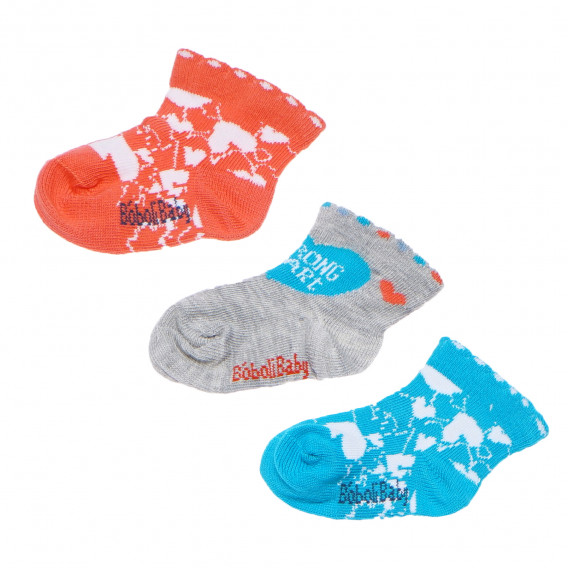 Комплект 3 броя чорапи за момиче Boboli 180914 