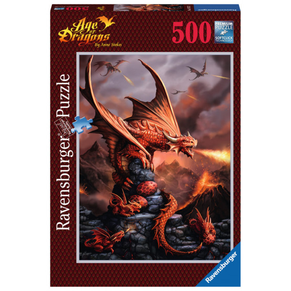 Пъзел Дракон Ravensburger 18097 