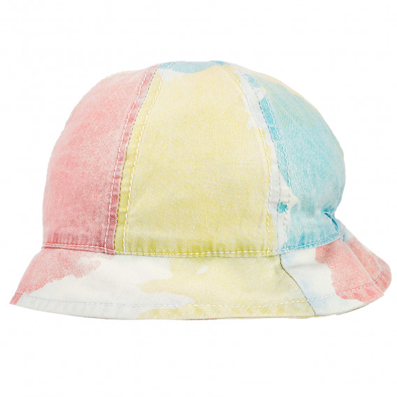 Памучна шапка за момиче, многоцветна Boboli 181039 2