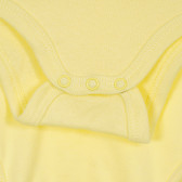 Памучно боди за бебе за момиче жълто Tape a l'oeil 181074 3
