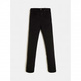 Втален памучен панталон за момиче черен Guess 181774 