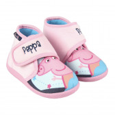 Пантофи с принт на PEPPA PIG за момиче, розови Peppa pig 181800 