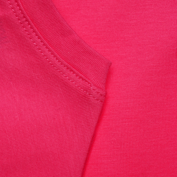 Памучна тениска за момиче, розова FZ frendz 182141 3