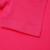 Памучна тениска за момиче, розова FZ frendz 182142 4