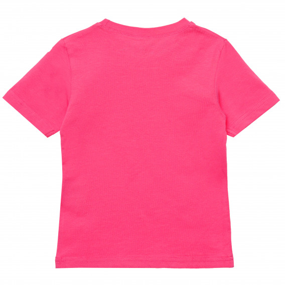 Памучна тениска за момиче, розова FZ frendz 182143 2