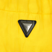 Подплатено яке с качулка в жълто и черно Guess 182171 4