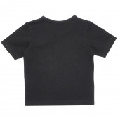 Памучна тениска за момиче, черна FZ frendz 182283 2