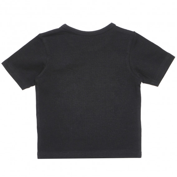 Памучна тениска за момиче, черна FZ frendz 182283 2