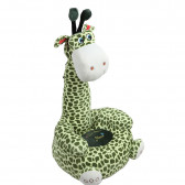 Бебешки фотьойл / пуф - Зелен жираф HomyDesign 182669 2