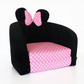Детски разтегателен фотьойл - Мини Маус, розов Minnie Mouse 182698 4