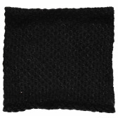 Плетен шал тип яка за момиче черен Idexe 182887 2