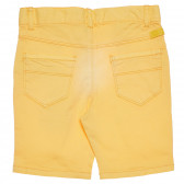 Къс панталон с износен ефект за момиче жълт Boboli 183083 2