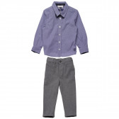Комплект от две части - панталон и риза за момче Chicco 183144 