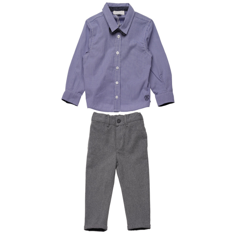 Комплект от две части - панталон и риза за момче  183144