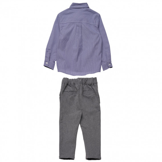 Комплект от две части - панталон и риза за момче Chicco 183145 2