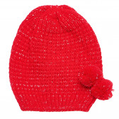 Плетена шапка с два помпона за момиче Idexe 183860 
