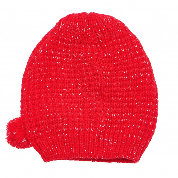 Плетена шапка с два помпона за момиче Idexe 183861 2