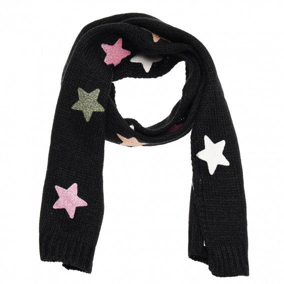 Плетен шал на ярки звезди за момиче Idexe 183967 2