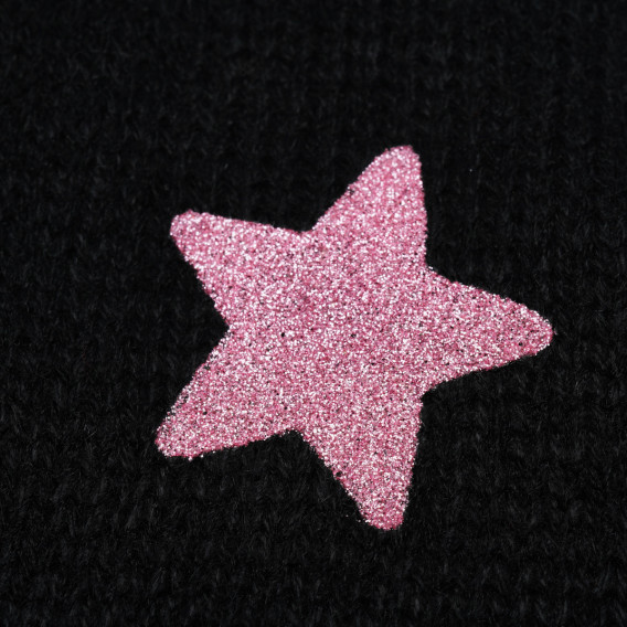 Плетен шал на ярки звезди за момиче Idexe 183968 3