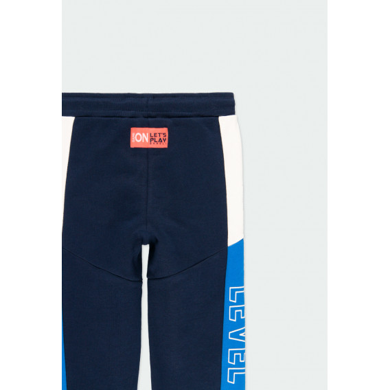 Спортен панталон с цветни акценти за момче Boboli 184104 11