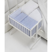 Бебешко креватче, синьо Inter Baby 18448 1