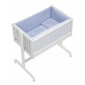 Бебешко креватче, синьо Inter Baby 18450 