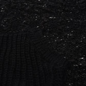 Черен пуловер с дълъг ръкав Idexe 184564 3