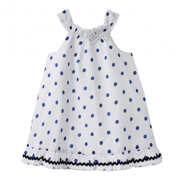 Памучна рокля за бебе Chicco 185051 