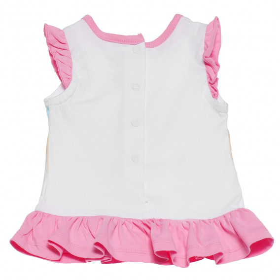 Памучна рокля за бебе Chicco 185072 2