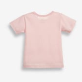 Памучна тениска за бебе момиче с принт на зайче, розова PIPPO&PEPPA 185964 2