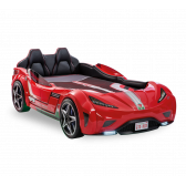 Детско Легло - Кола GTS, червено, 127х80х220 см. Cilek 18626 