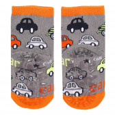 Чорапи за бебе с коли многоцветни YO! 186533 3