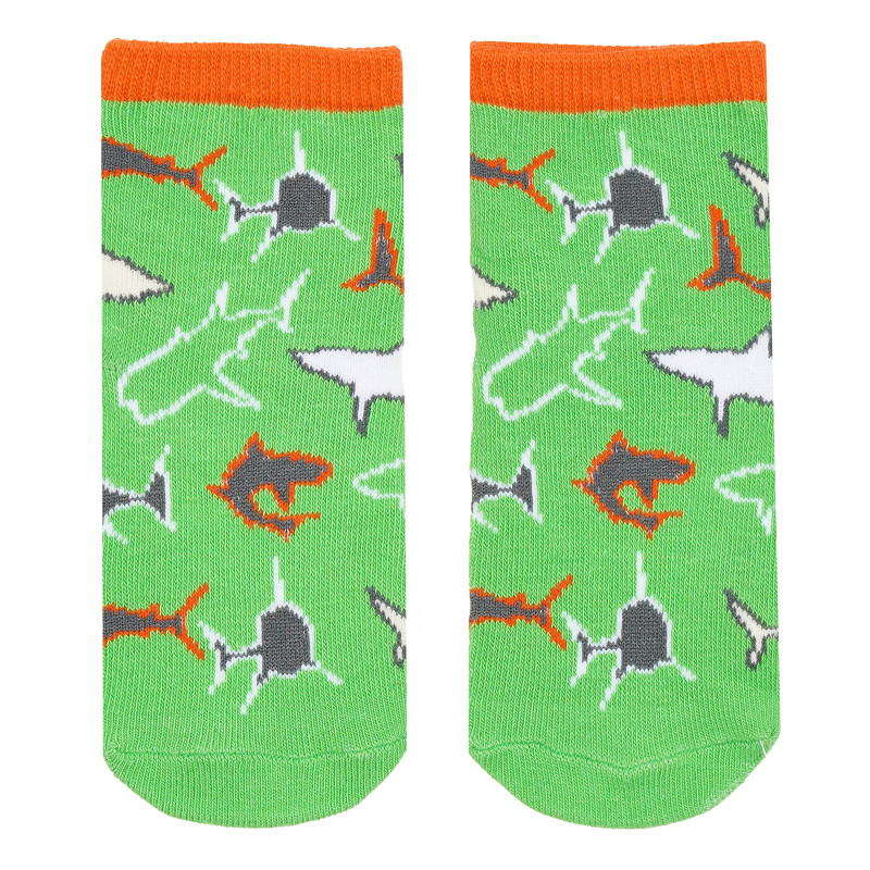 Чорапи за бебе с акули многоцветни  186550