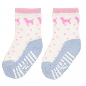 Чорапи за бебе с куче многоцветни YO! 186585 