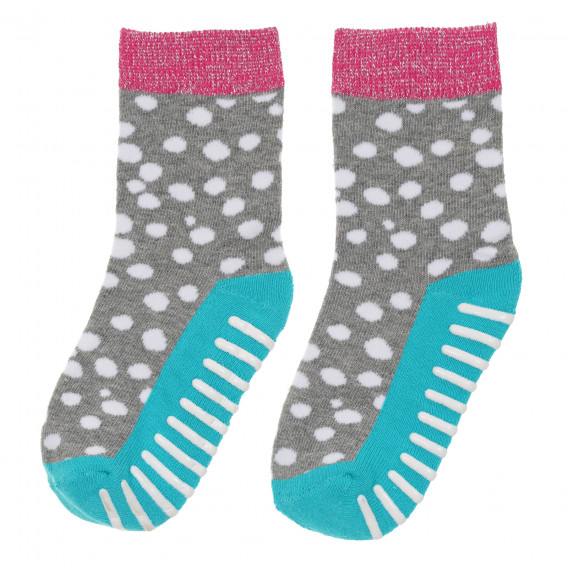 Чорапи за бебе с точки многоцветни YO! 186591 