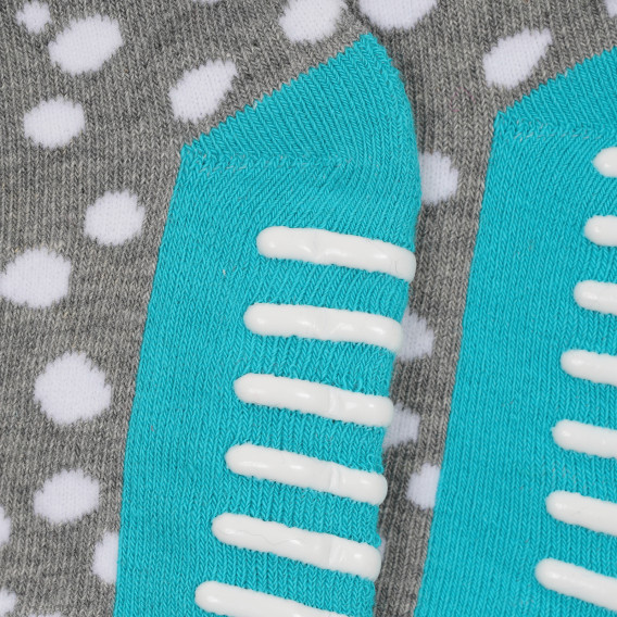 Чорапи за бебе с точки многоцветни YO! 186593 3