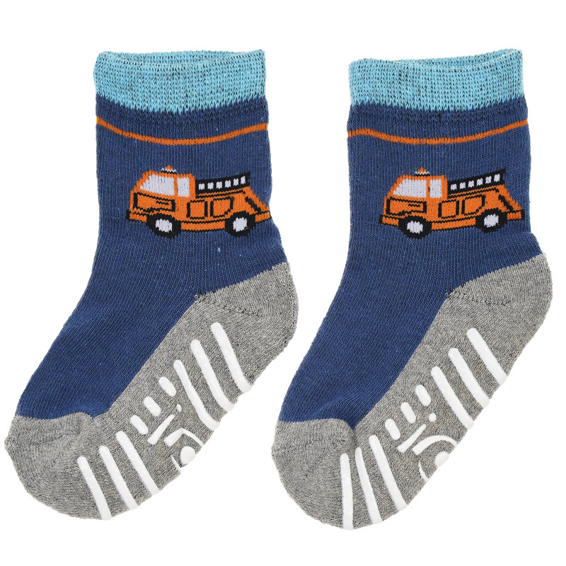 Чорапи с камион за бебе за момче многоцветни  186603