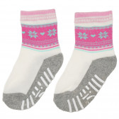 Чорапи с коледни мотиви за бебе за момиче многоцветни YO! 186629 