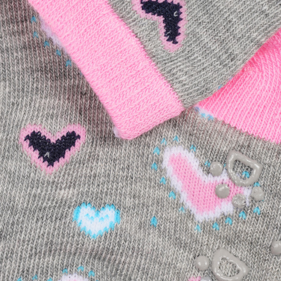 Комплект от три чифта чорапи с котета за момиче многоцветни YO! 186692 6